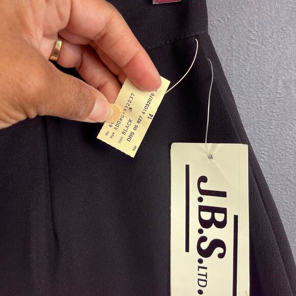 New J.B.S. Chiffon / Sheer Wide Leg Pants Women's 12 Split Layered Lagenlook - Picture 3 of 11